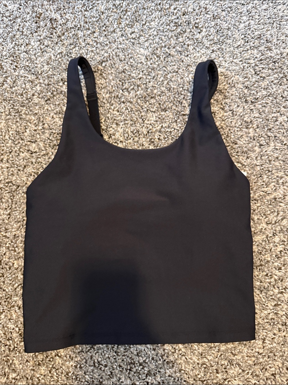 Old Navy Black Tank Crop Top